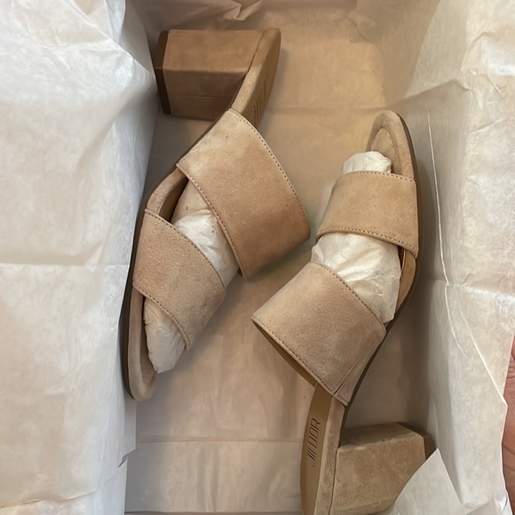 Suede Blush Sandal 6 - Picture 7 of 9